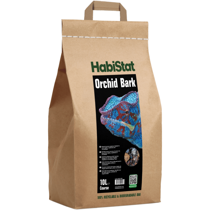 HABISTAT ORCHID BARK SUBSTRATE COARSE 10 LITRES (R4100085) субстрат для тераріума