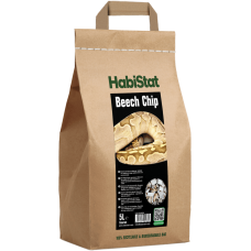 HABISTAT BEECH CHIP SUBSTRATE COARSE 5 LITRES (R4100005) субстрат для тераріума