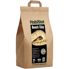 HABISTAT BEECH CHIP SUBSTRATE COARSE 10 LITRES (R4100010) субстрат для тераріума
