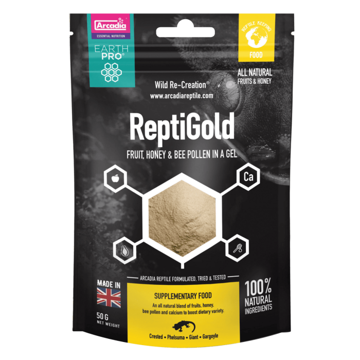 ARCADIA EARTH PRO JELLYPOT GOLD, REPTI GOLD 50 GRAM (R9100085) корм для приготування желе