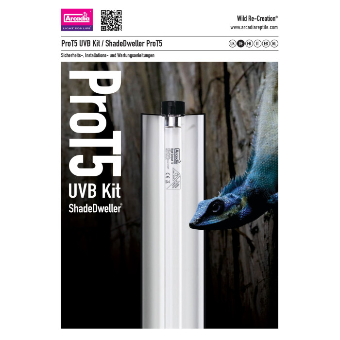 ARCADIA PRO T5 UVB KIT BIRD 2.4% UV-B 54 WATT (R2100010) лампа для птахів