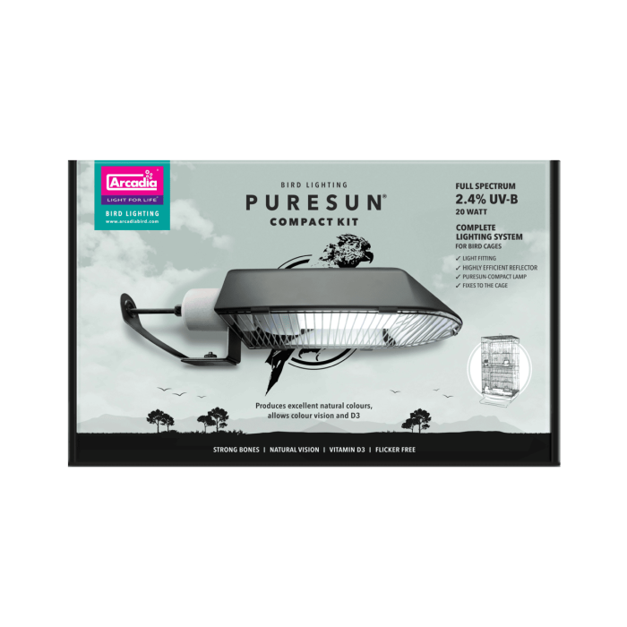 ARCADIA PURESUN COMPACT LAMP REFLECTOR KIT (R2100055) лампа для птахів
