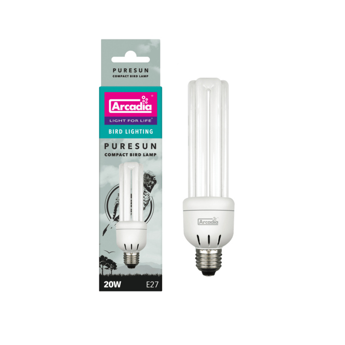 ARCADIA PURESUN COMPACT BULB 2.4% 20 WATT (R2100050) лампа для птахів