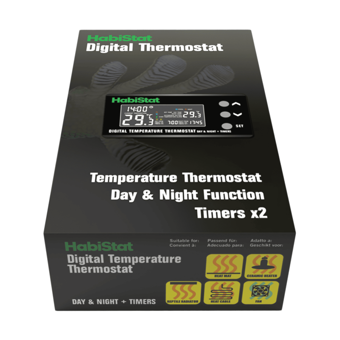 HABISTAT DIGITAL TEMPERATURE THERMOSTAT DAY/NIGHT TIMER (R3100245) цифровий термостат + таймер день/ніч