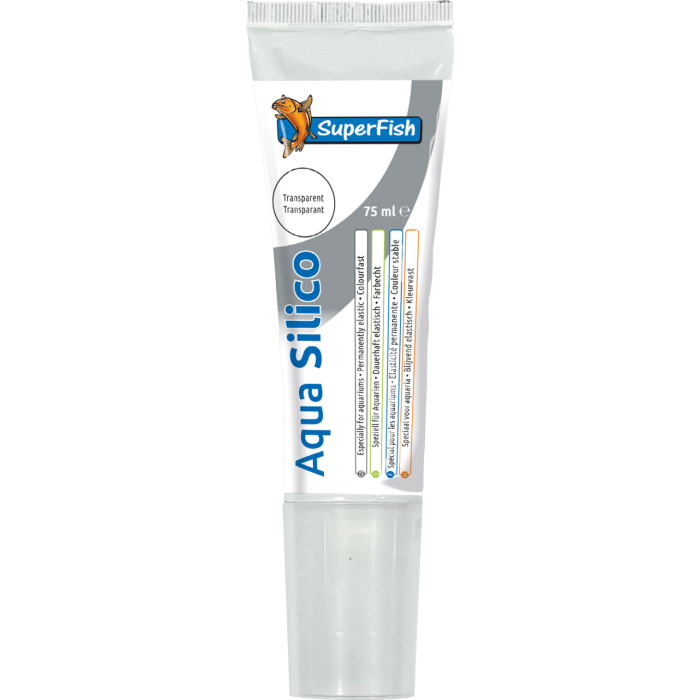 Акваріумний силікон прозорий SF AQUA SILICO 75 ML TRANSPARENT (A6080520)