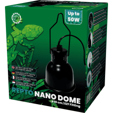REPTO NANO DOME E27 FITTING 10 CM BLACK (R3100075) нано світильник для тераріума