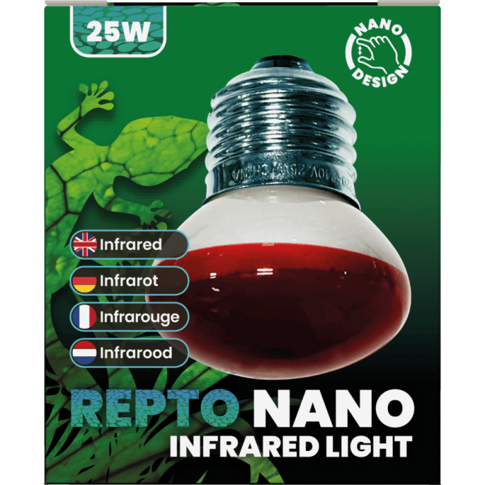 REPTO NANO INFRARED LIGHT 25 WATT (R3100081) інфрачервона нано лампа для рептилій