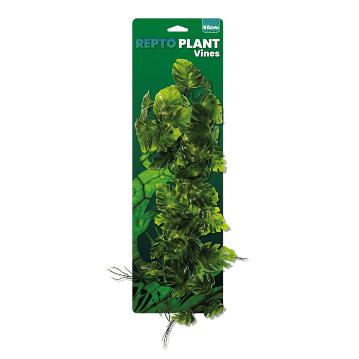 REPTO PLANT VINES GREEN MONSTERA 60 CM (R5100670) Штучна рослина для тераріума