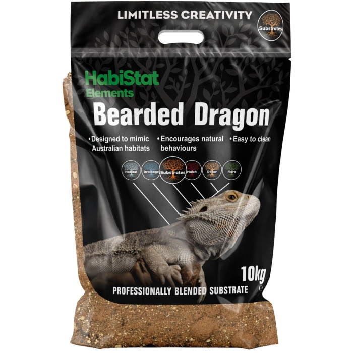 HABISTAT BEARDED DRAGON SUBSTRATE 10 KG (R4100175) субстрат для бородатої агами