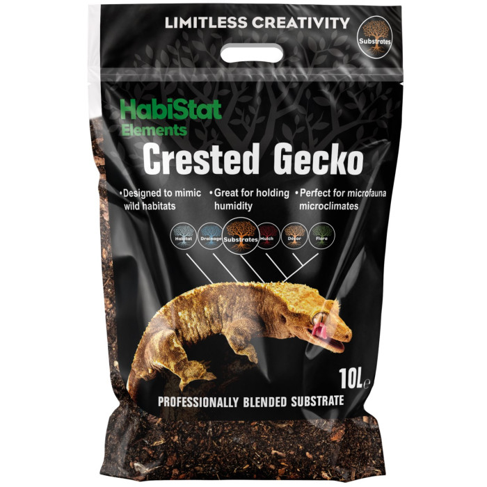 HABISTAT CRESTED GECKO SUBSTRATE 10 L (R4100190) субстрат для геконів