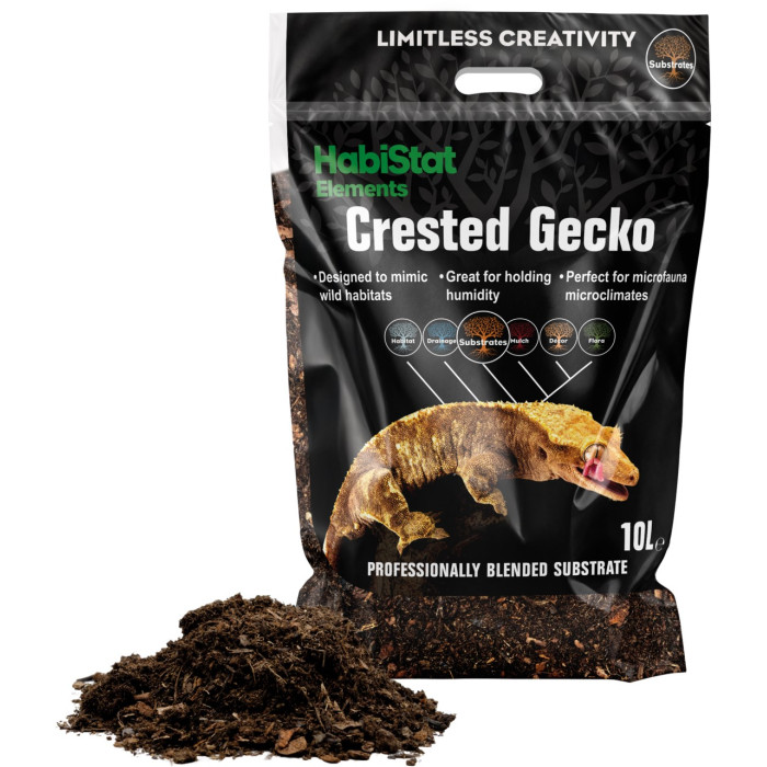 HABISTAT CRESTED GECKO SUBSTRATE 10 L (R4100190) субстрат для геконів