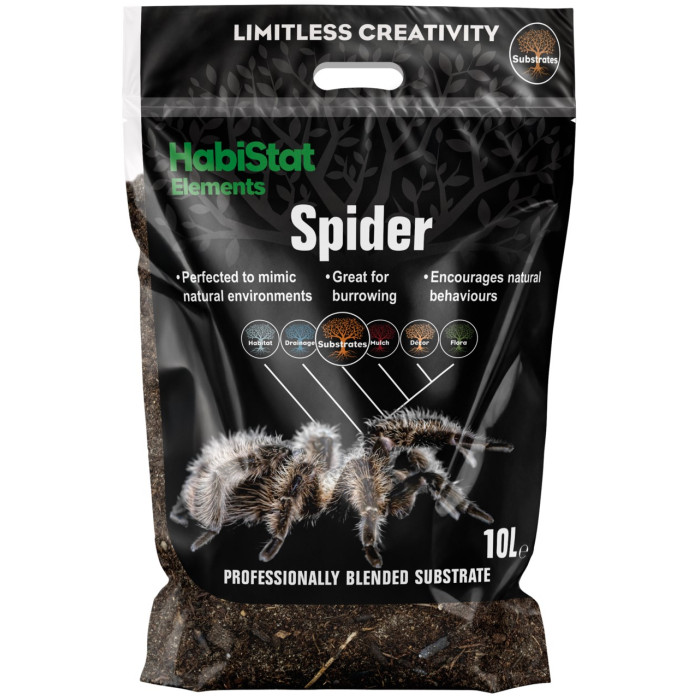 HABISTAT SPIDER SUBSTRATE 10 L (R4100225) субстрат для павуків