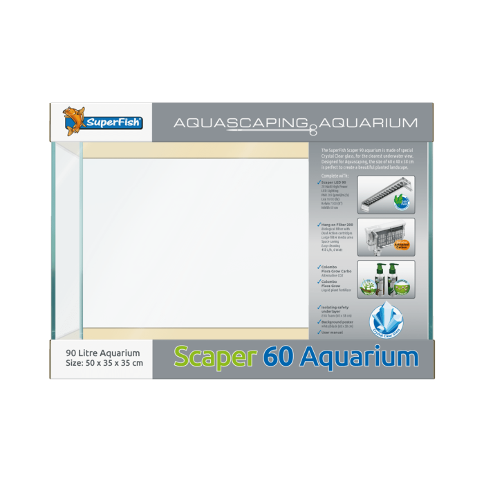 Купити SuperFish Scaper 60 — акваріумний набір 60 л для акваскейпінгу