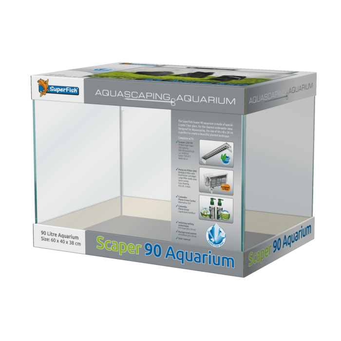 Купити SuperFish Scaper 90 — професійний акваріумний набір 90 л для травника