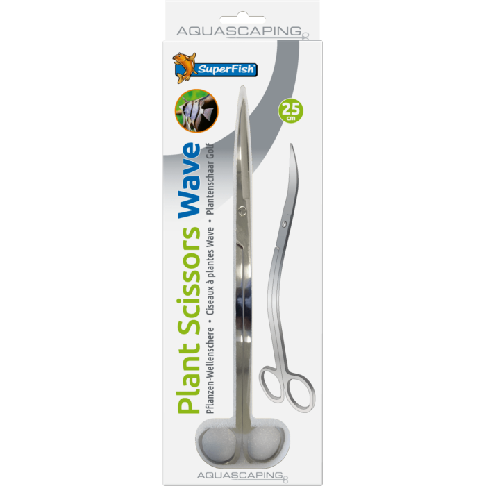 Ножиці SF RVS PLANT SCISSORS 25CM WAVE