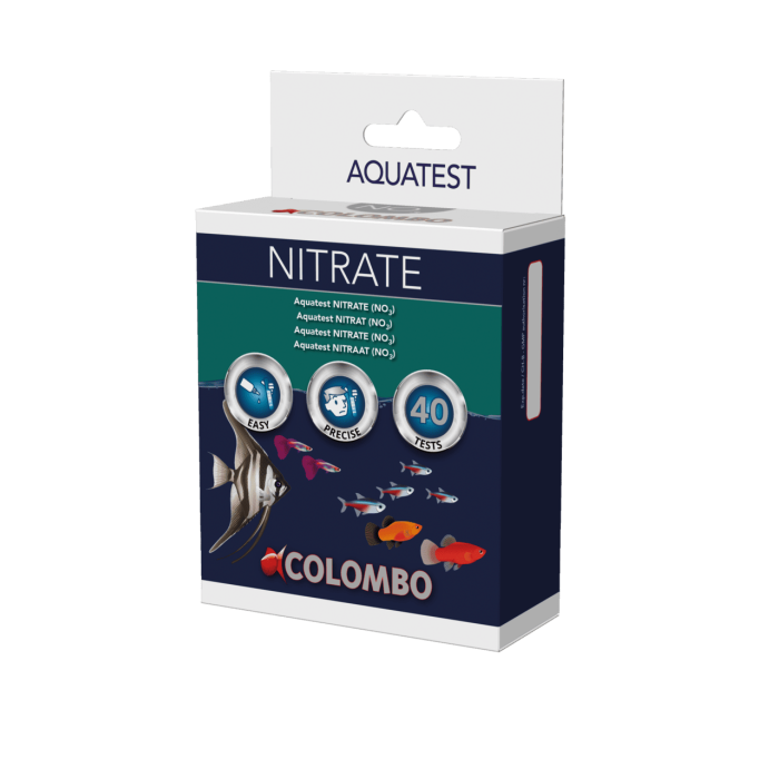 Тест для определения уровня NO3 в аквариуме COLOMBO AQUA NITRATE TEST