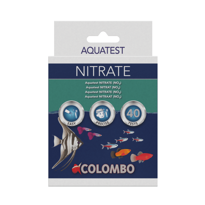 Тест для определения уровня NO3 в аквариуме COLOMBO AQUA NITRATE TEST