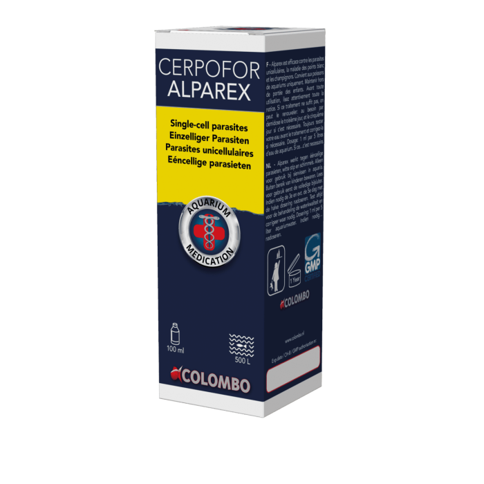 Засіб проти іхтіофтиріозу  та інших інфузорій CERPOFOR ALPAREX 100 ML-500 L