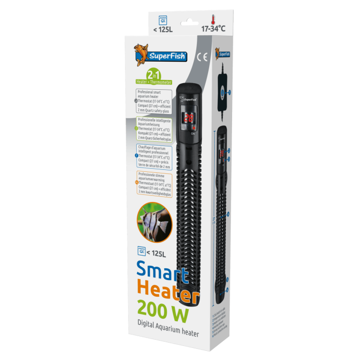 Купить обогреватель для аквариума SMART HEATER 200 WATT